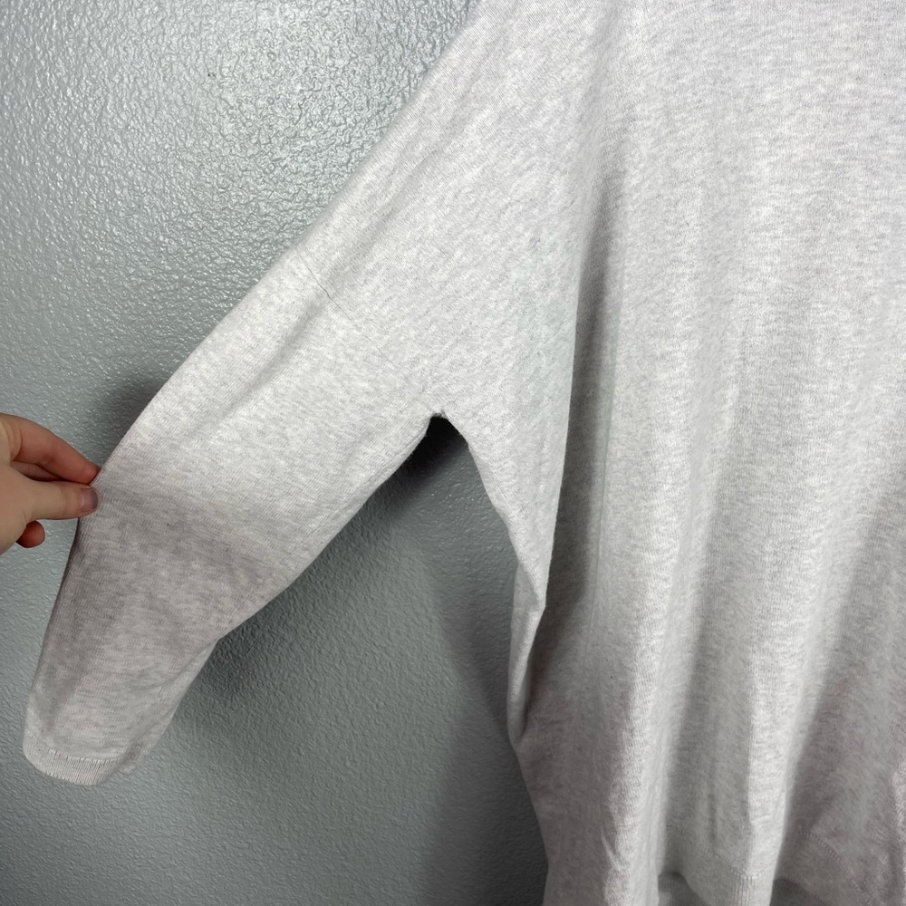 COS 10% Cashmere Grey Oversized Long Sleeve Sweater EUR S Pullover CrewNeck - Picture 2 of 6
